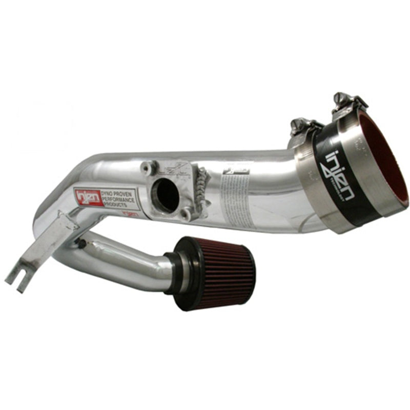 Injen 04 Wrinkle Red Cold Air Intake *Special Order* for 02-06 Subaru WRX/STI - view 3