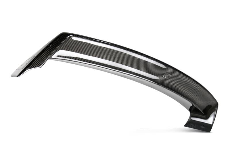 Seibon Carbon Fiber CH Style Rear Roof Spoiler for 06-07 Subaru WRX/STI - view 7