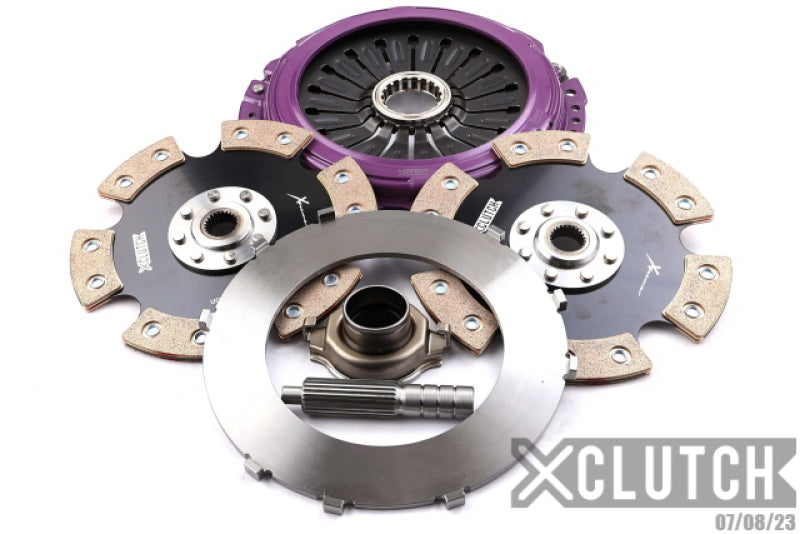 XCLUTCH 9in Twin Solid Ceramic Multi-Disc Service Pack