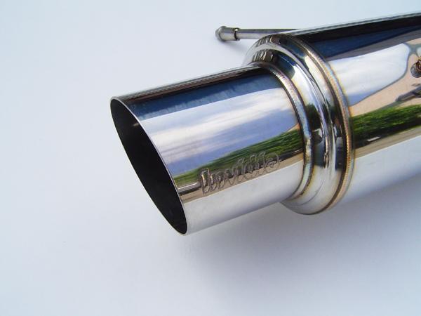 Invidia 76mm N1 RACING Stainless Steel Tip Cat-back Exhaust for 02-07 Subaru WRX/STI - view 2