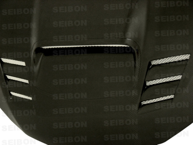 Seibon CWII-style Carbon Fiber Hood for 08-09 Subaru WRX/STI - view 7