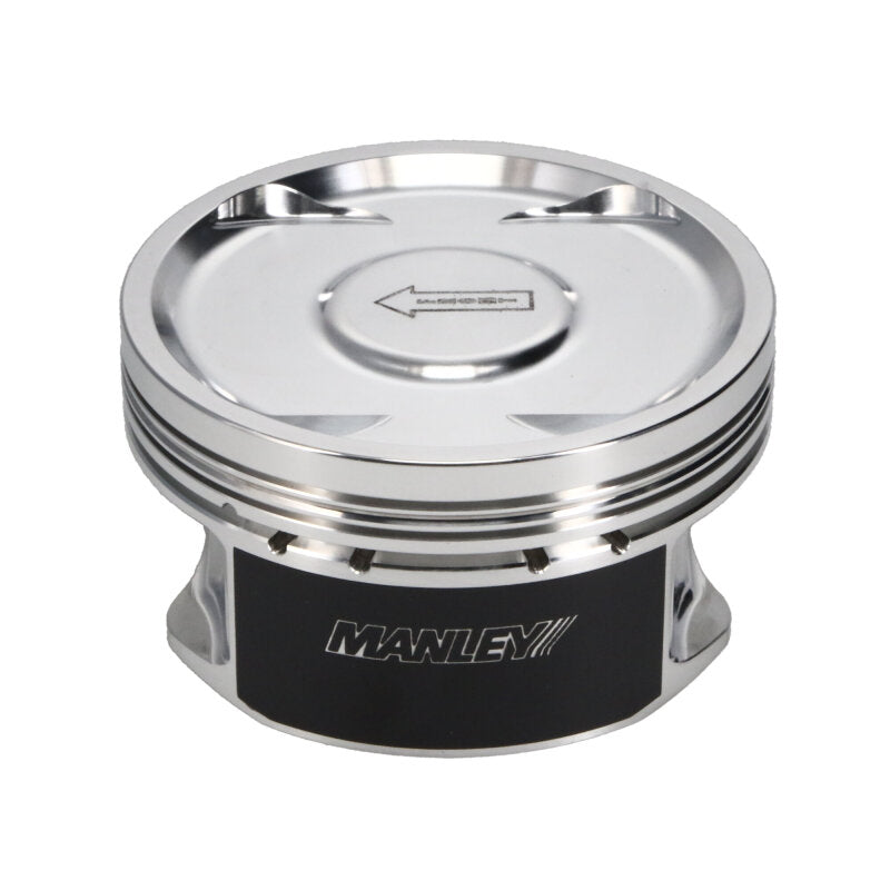 Manley Performance Manley 04+ EJ257 99.5mm Bore STD 8.5CR -17cc Dish Piston Set with Rings for Subaru WRX/STI - view 9