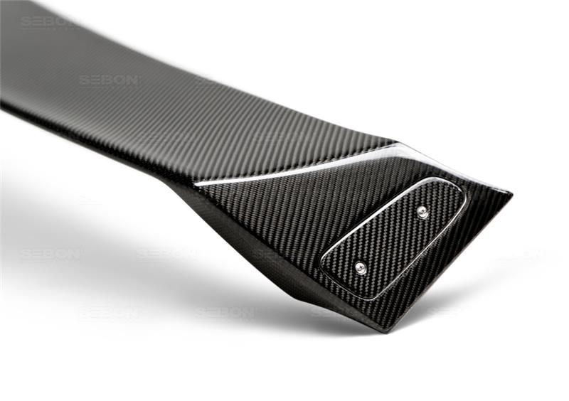 Seibon Carbon Fiber CH Style Rear Roof Spoiler for 06-07 Subaru WRX/STI - view 9