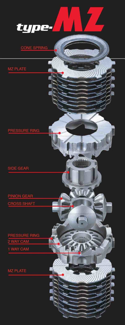 Cusco LSD MZ-Type 2-Way Rear SH EJ25T 5AT