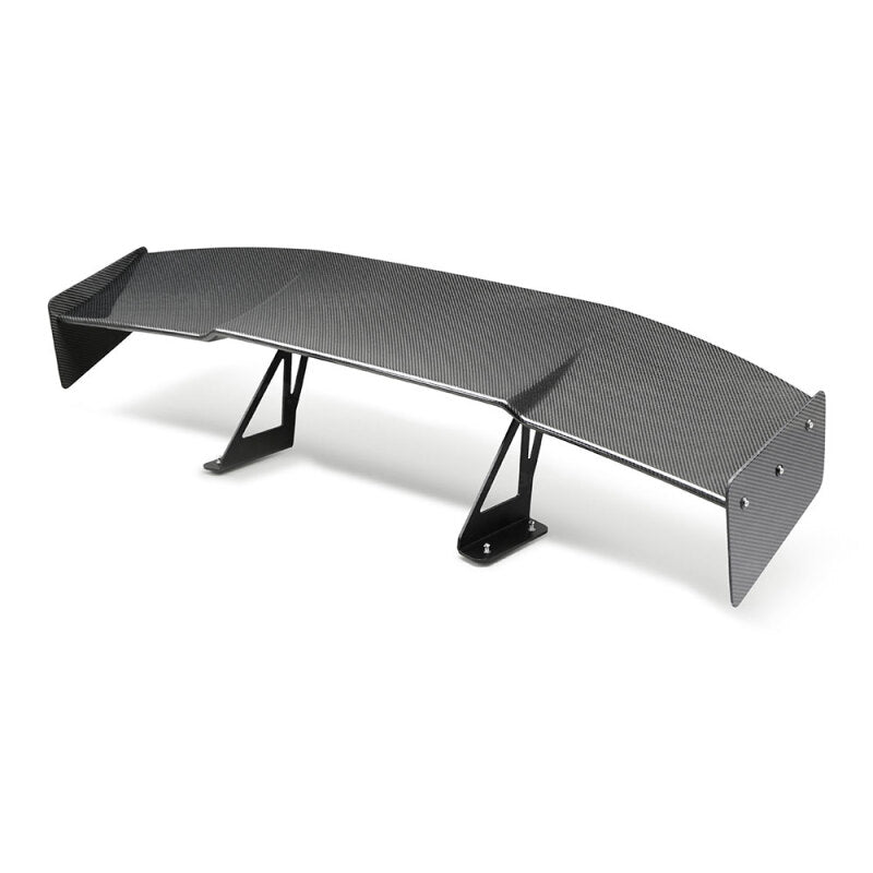 Seibon Carbon Fiber Rear Spoiler - GT Style for 15-18 Subaru WRX/STI - view 7