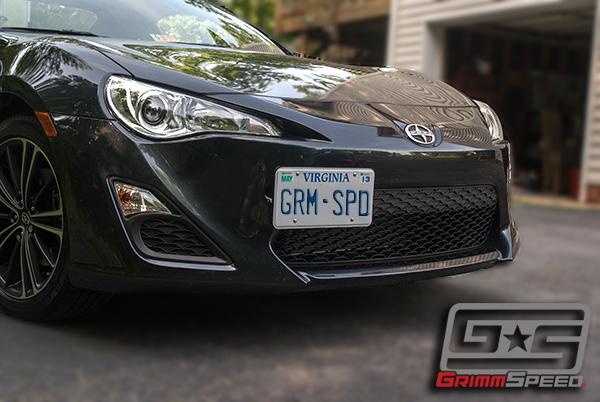 GrimmSpeed 10+ Outback 13+ BRZ 13+ Scion FR-S License Plate Relocation Kit - view 5