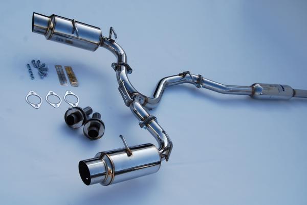 Invidia 12 Scion FRS BRZ 60mm N1 Polish Tip Cat- Back Exhaust