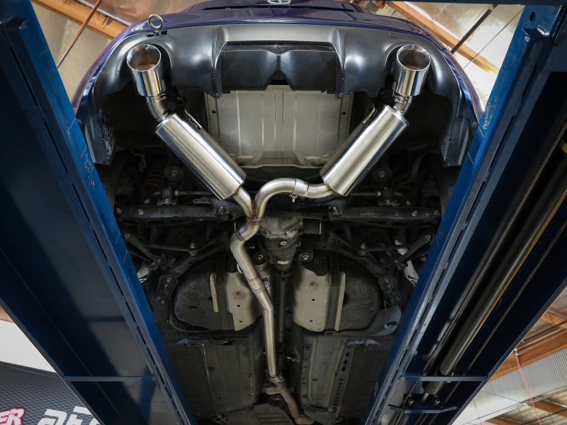 aFe Takeda Exhaust Axle-Back Scion FRS BRZ 304SS Carbon Fiber Dual Tips Exhaust - view 9