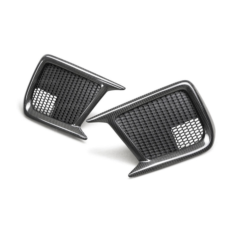 Seibon Carbon Fiber Fog Light Surrounds for 18-19 Subaru WRX/STI/Impreza