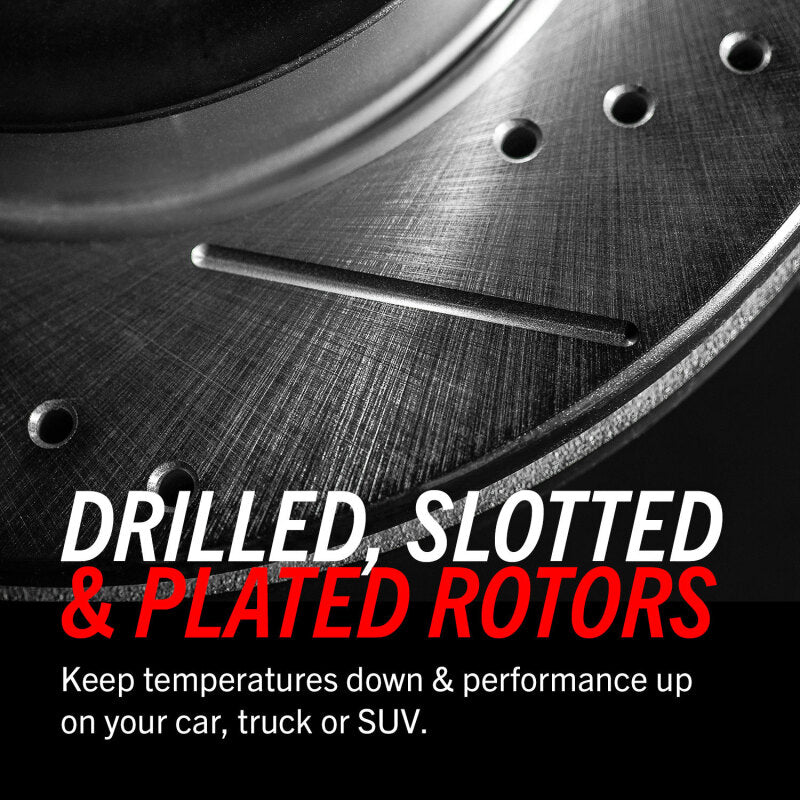 PowerStop Power Stop Rear Evolution Drilled Slotted Rotors - Pair for 05-07 Subaru Impreza - view 4