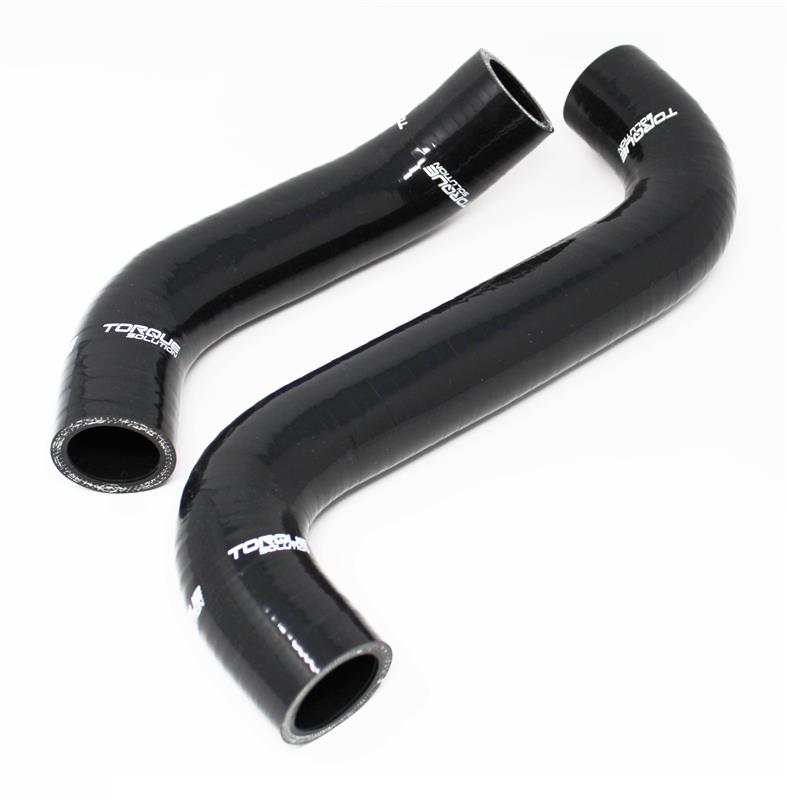 Torque Solution Silicone Radiator Hose Kit - Black for 02-07 Subaru WRX/STI - view 2