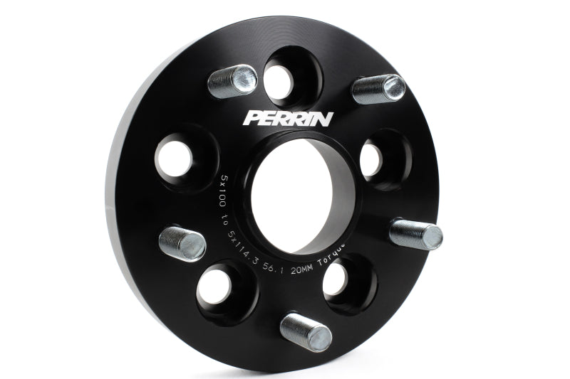 Perrin Performance PERRIN Toyota Scion 20mm Wheel Adapter 5x100 to 5x114.3 with 56mm Hub - Pair - view 4