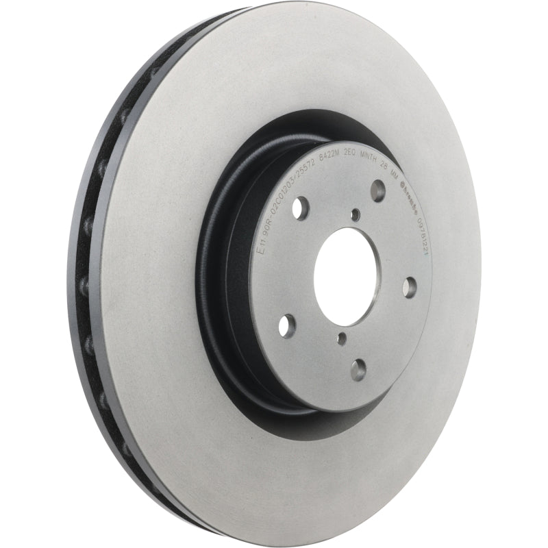 Brembo OE Brembo Front Premium UV Coated OE Equiv Rotor - 5x114.3mm for 05-14 Subaru WRX/STI/Impreza - view 3
