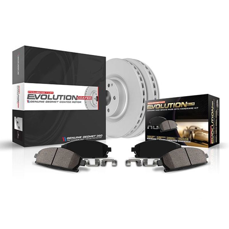 PowerStop Power Stop Rear Z17 Coated Brake Kit for 18-20 Subaru WRX/STI