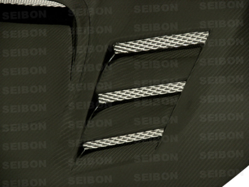 Seibon CWII-style Carbon Fiber Hood for 08-09 Subaru WRX/STI - view 8