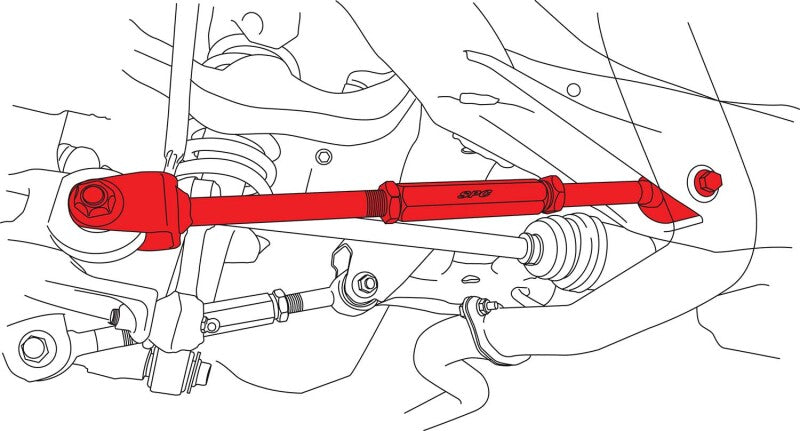 SPC Performance Outback Rear Adjustable Toe Arm - view 3