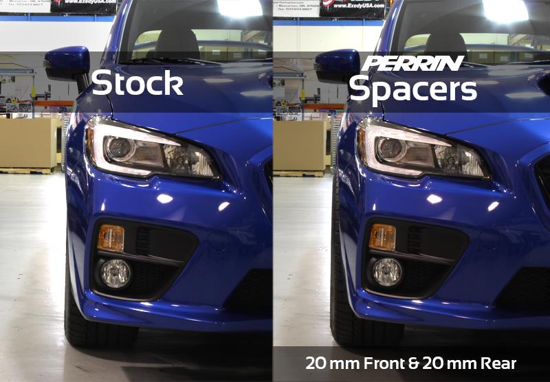 Perrin Performance PERRIN 20mm Wheel Spacers 5x114.3 56mm CB - Pair for 15-26 Subaru WRX/STI - view 8