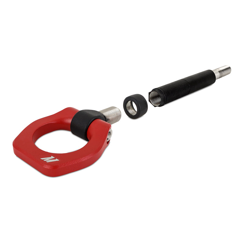 Mishimoto + Front Tow Hook Red for 2022 Subaru WRX - view 3