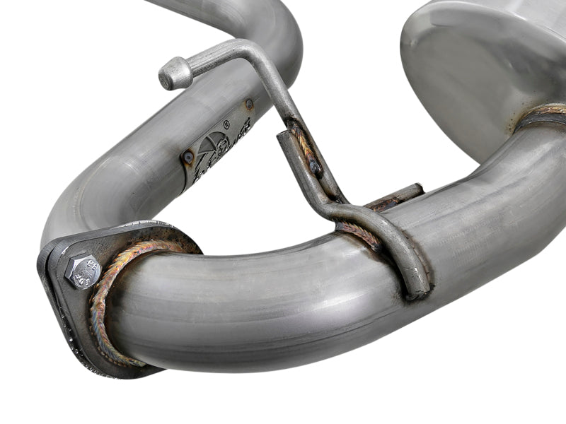 aFe POWER Takeda 2.5in 304 SS Cat-Back Exhaust System Crosstrek - view 4