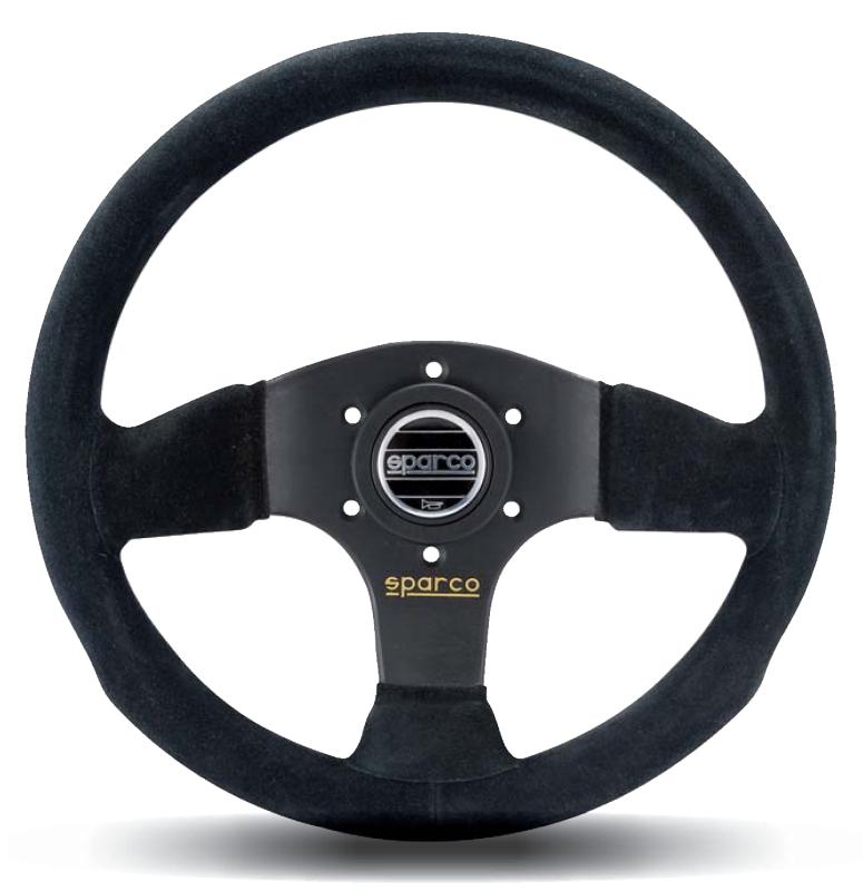 Sparco Strwhl 300 Suede Black