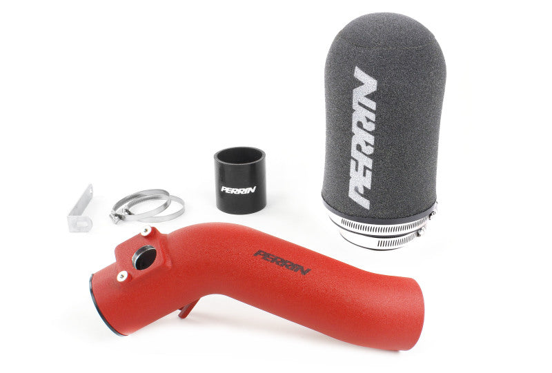 Perrin Performance PERRIN Cold Air Intake - Red for 18-21 Subaru STI
