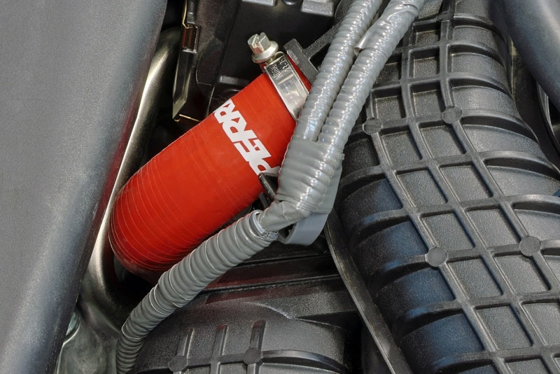 Perrin Performance PERRIN Ascent Outback Turbo PCV Hose - Red for 22-26 Subaru WRX - view 7
