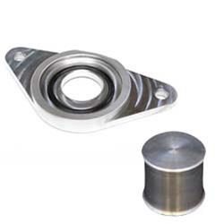 Torque Solution HKS BOV Adapter Flange with Plug: for Subaru WRX/STI - view 2