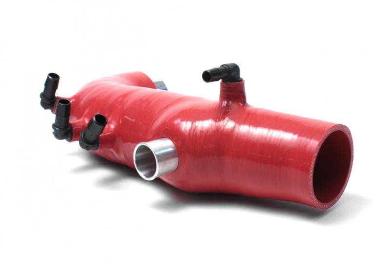 Perrin Performance PERRIN OBXT Turbo Inlet Hose - Red for 08-14 Subaru WRX/Forester XT/LGT - view 2