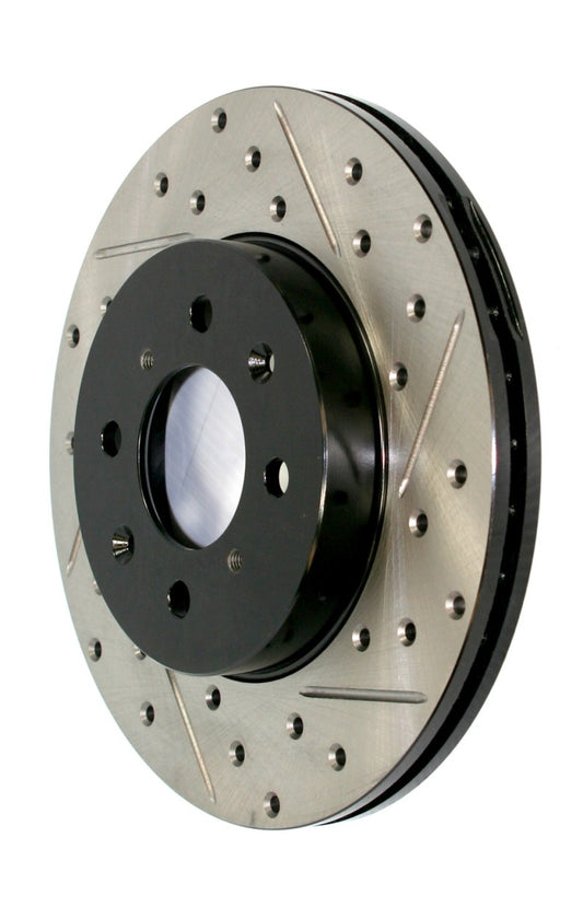 Stoptech Outback Slotted Drilled Left Sport Brake Rotor