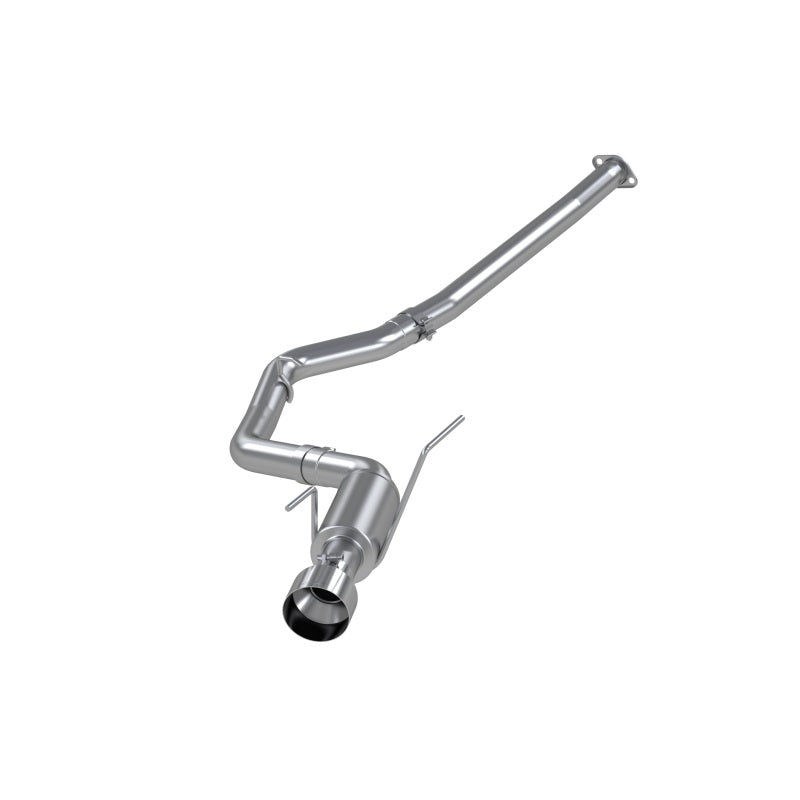 MBRP Sedan 3in Cat-Back Single Rear Exit - T304 for 15-21 Subaru WRX/STI