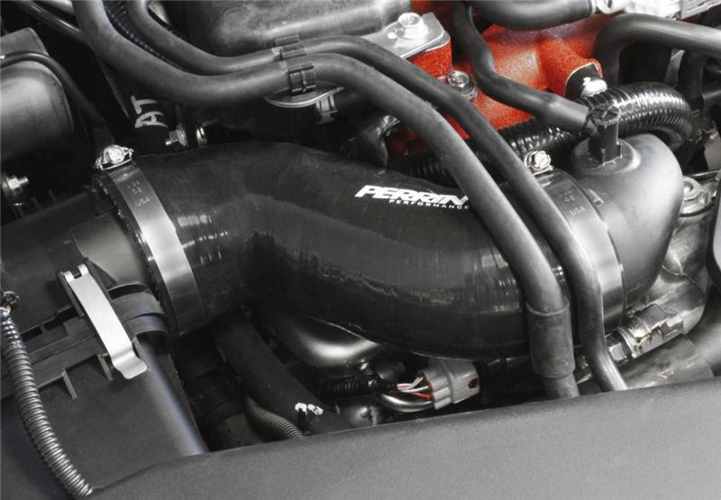 Perrin Performance PERRIN AFTA-MAF Intake Tube Air-Box to Inlet Hose - Black for 02-07 Subaru WRX/STI - view 3