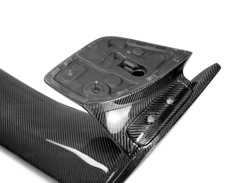 Seibon Style Carbon Fiber Rear Spoiler for 2015 Subaru WRX/STI - view 7