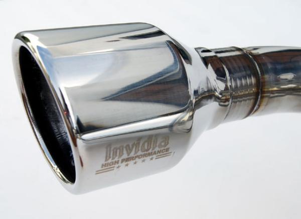 Invidia BRZ Scion FRS Q300 with Rolled Stainless Steel Tips Cat- Back Exhaust - view 3