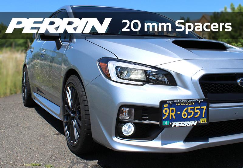 Perrin Performance PERRIN 20mm Wheel Spacers 5x114.3 56mm CB - Pair for 15-26 Subaru WRX/STI - view 7