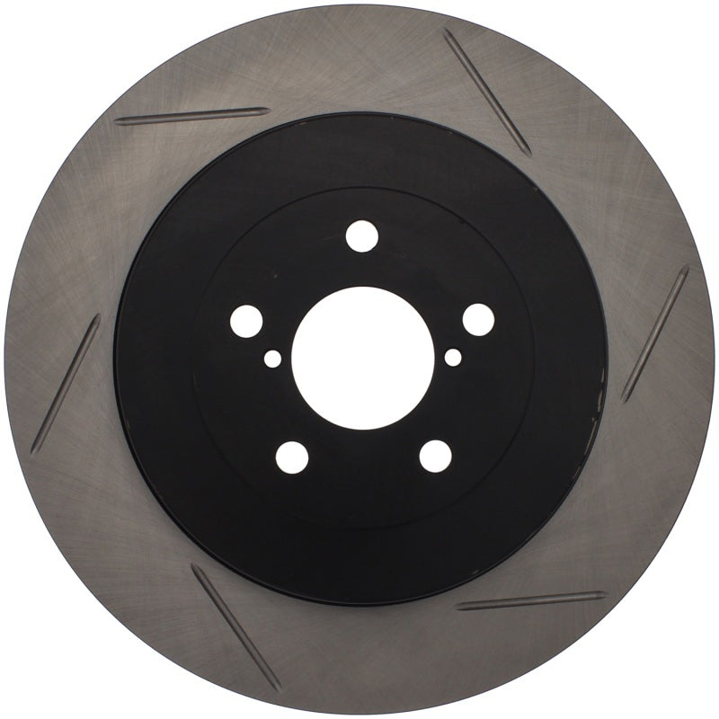 Stoptech Power Slot 04 Rear Left Slotted Rotor for Subaru STI