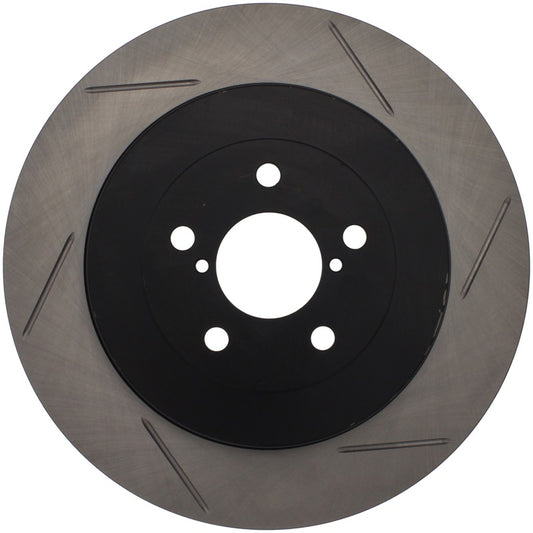 Stoptech Power Slot 04 Rear Left Slotted Rotor for Subaru STI
