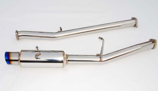Invidia 76mm N1 RACING Titanium Tip Cat-back Exhaust for 02-07 Subaru WRX/STI - view 2