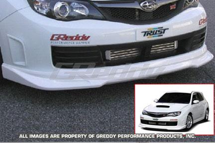 GReddy 08+ Front Lip Spoiler ** Must ask call to order** for Subaru WRX/STI