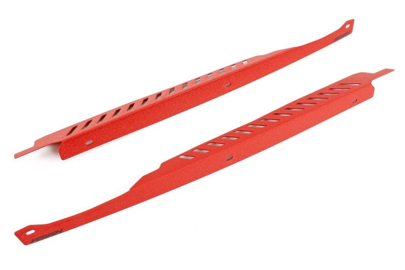 Perrin Performance PERRIN Fender Shroud Set - Red for 08-14 Subaru WRX/STI/Impreza - view 3
