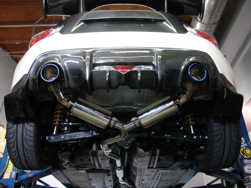 Injen BRZ Toyota 86 4cyl SS CB Exhaust with Dual Injen Embossed Muffler - view 5