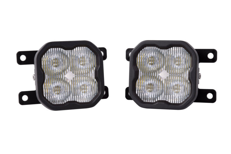 Diode Dynamics Dodge Ram 1500 Ford Bronco Focus Ranger SS3 LED Fog Light Kit