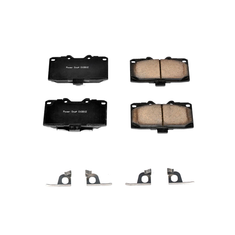PowerStop Power Stop Front Z17 Evolution Ceramic Brake Pads with Hardware for 06-07 Subaru Impreza - view 2