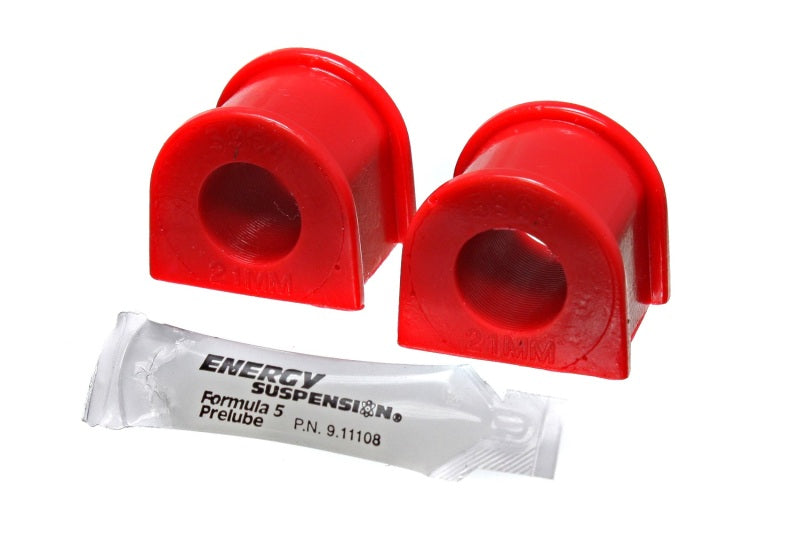 Energy Suspension Outback Red 21mm Front Sway Bar Bushing Set for Subaru WRX