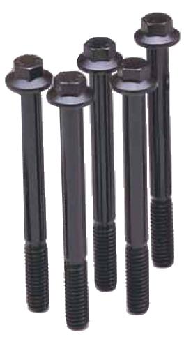 ARP M6 x 1.00 x 40 Black Oxide Hex Bolts (5/pkg)
