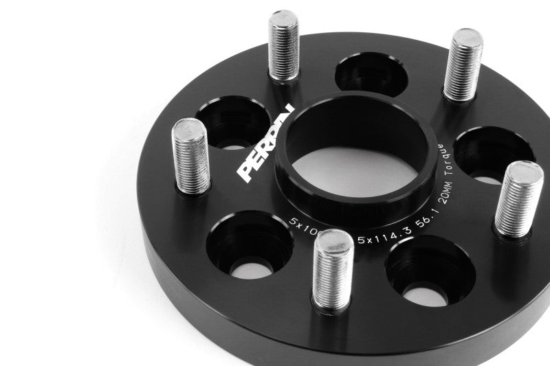 Perrin Performance PERRIN Toyota Scion 20mm Wheel Adapter 5x100 to 5x114.3 with 56mm Hub - Pair - view 7