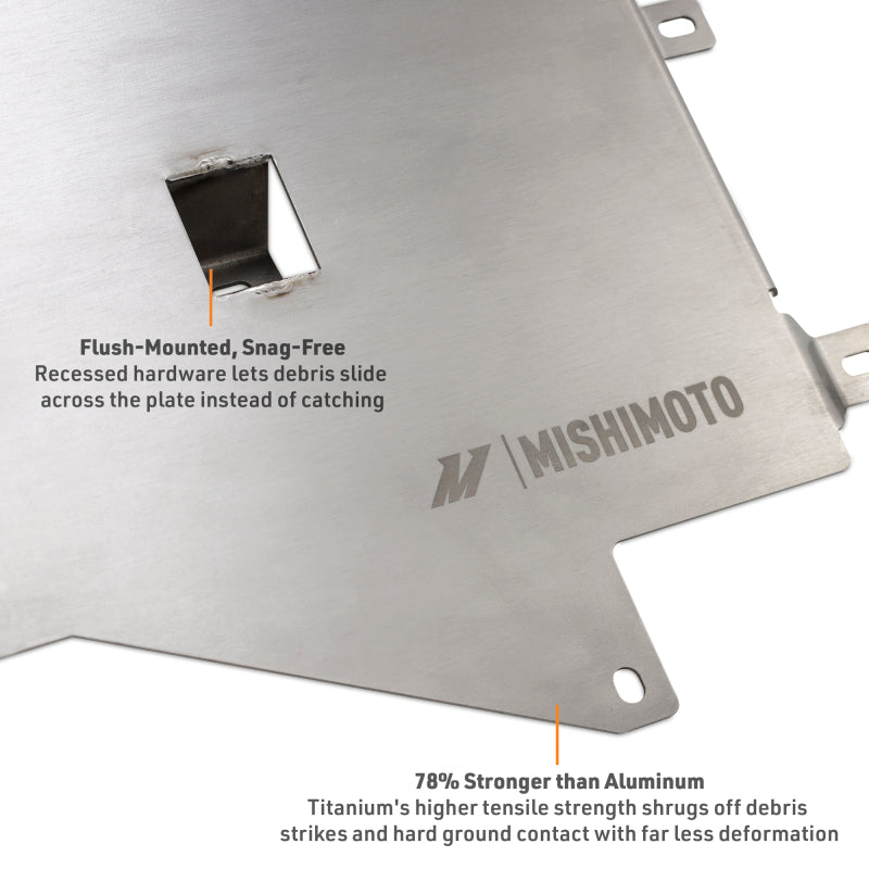 Mishimoto 2021+ BMW G80 M3 Skid Plate - Engine - Titanium