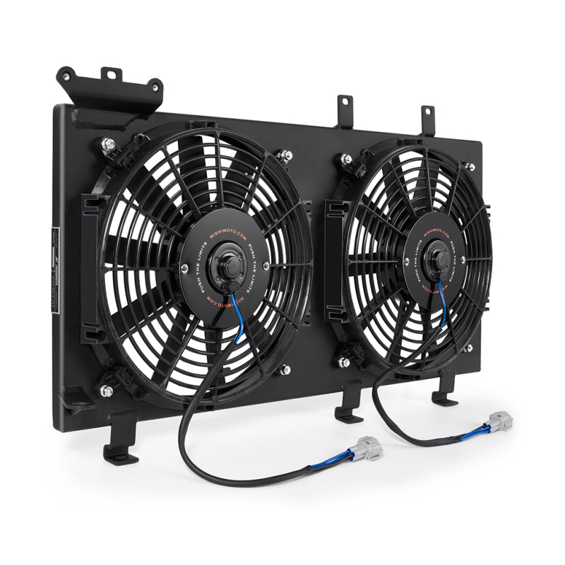 Mishimoto PNP Aluminum Fan Shroud Black for 01-07 Subaru WRX/STI - view 2