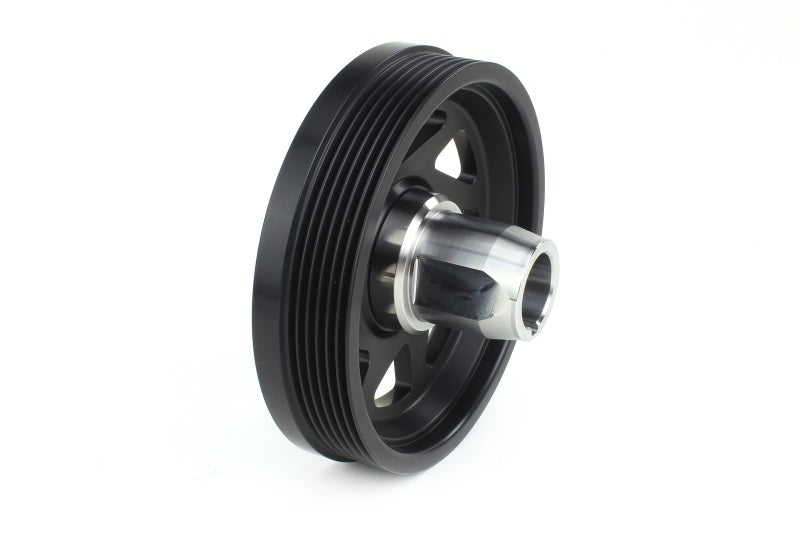 Perrin Performance PERRIN Lightweight Crank Pulley - Black for 19-21 Subaru WRX - view 3