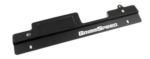GrimmSpeed Radiator Shroud with Tool Tray - Black for 02-07 Subaru WRX/STI/Impreza