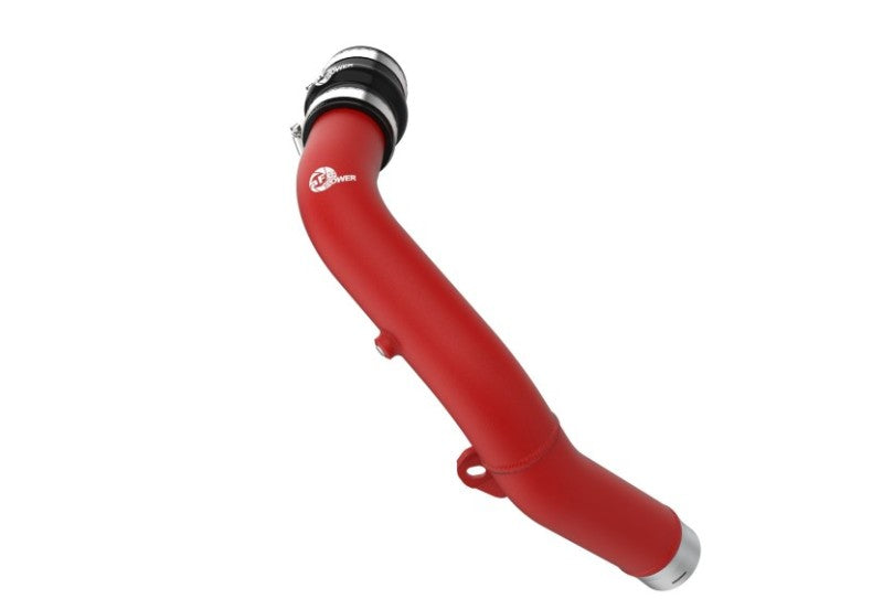 aFe BladeRunner 2-1 2 IN Aluminum Hot Charge Pipe Red for 22-23 Subaru WRX - view 2
